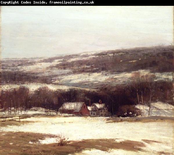 Alexander Theobald Van Laer Winter Landscape
